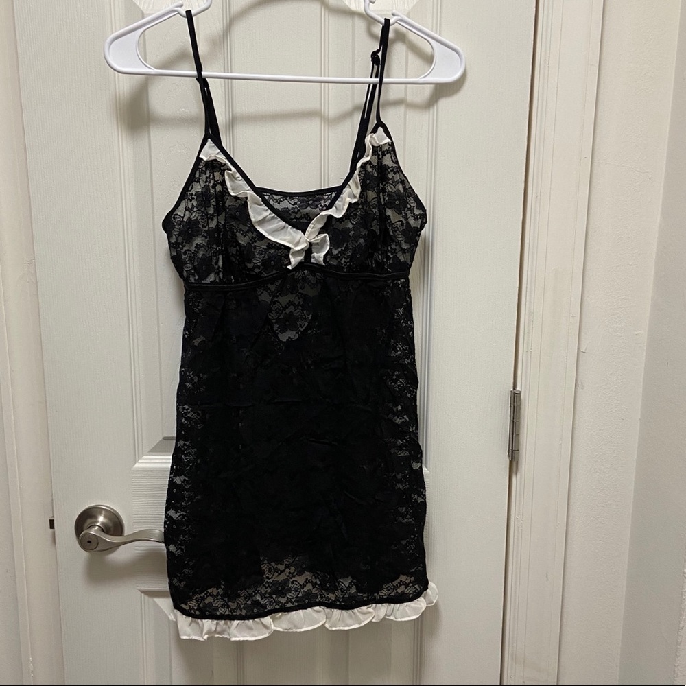 Sexy Black Lace Romantic Lingerie